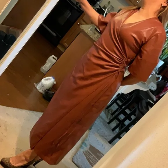 Nanushka HELISA BRICK VEGAN LEATHER - Picture 4 of 16